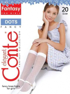 Гольфы для девочек нарядные DOTS 22С-4СП(24)