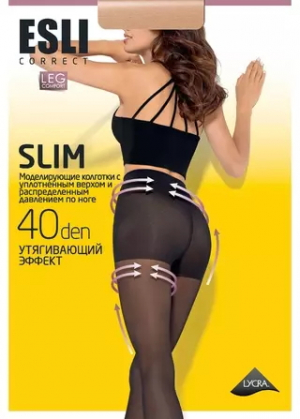 Колготки женские ESLI SLIM 40 (6) NEW