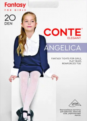 Колготки детские п/а ANGELICA(128-134) 24С-165СП