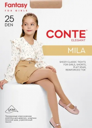 Колготки детские п/а MILA(128-152)